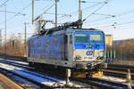 CD 371 002 wartet auf den nächsten Einsatz am 04.02.2017 in Dresden Hauptbahnhof